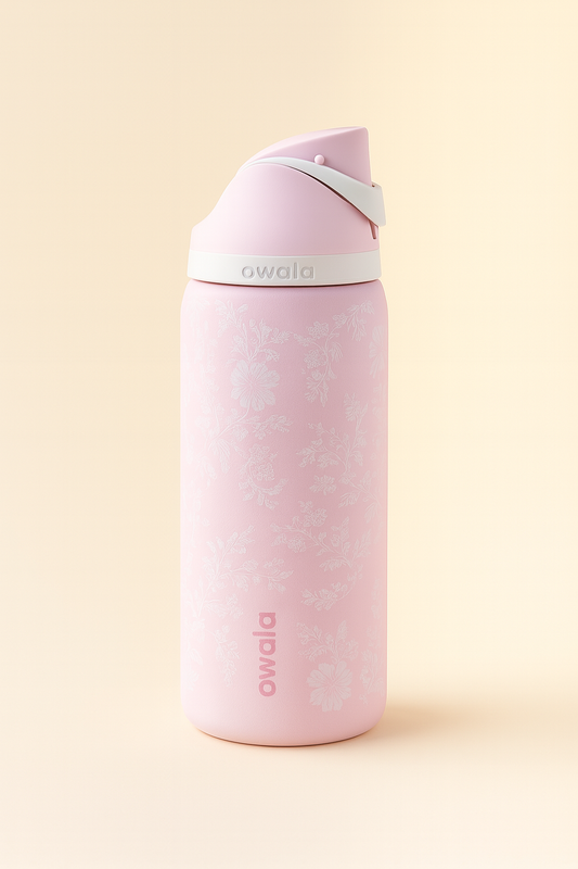 Ribbon Toile Tumbler 32oz