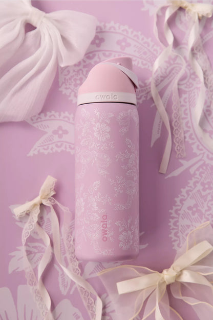 Ribbon Toile Tumbler 32oz